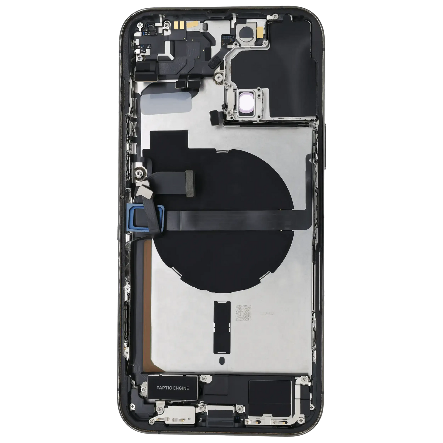 Back Housing W/ Charging Port Flex & Small Parts For iPhone 13 Pro Max (US Version) (Used OEM) (Pull (Alpine Green)