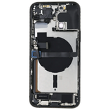Back Housing W/ Charging Port Flex & Small Parts For iPhone 13 Pro Max (US Version) (Used OEM) (Pull (Alpine Green)