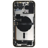 Back Housing W/ Charging Port Flex & Small Parts For iPhone 13 Pro Max (US Version) (Used OEM) (Pull) (Gold)