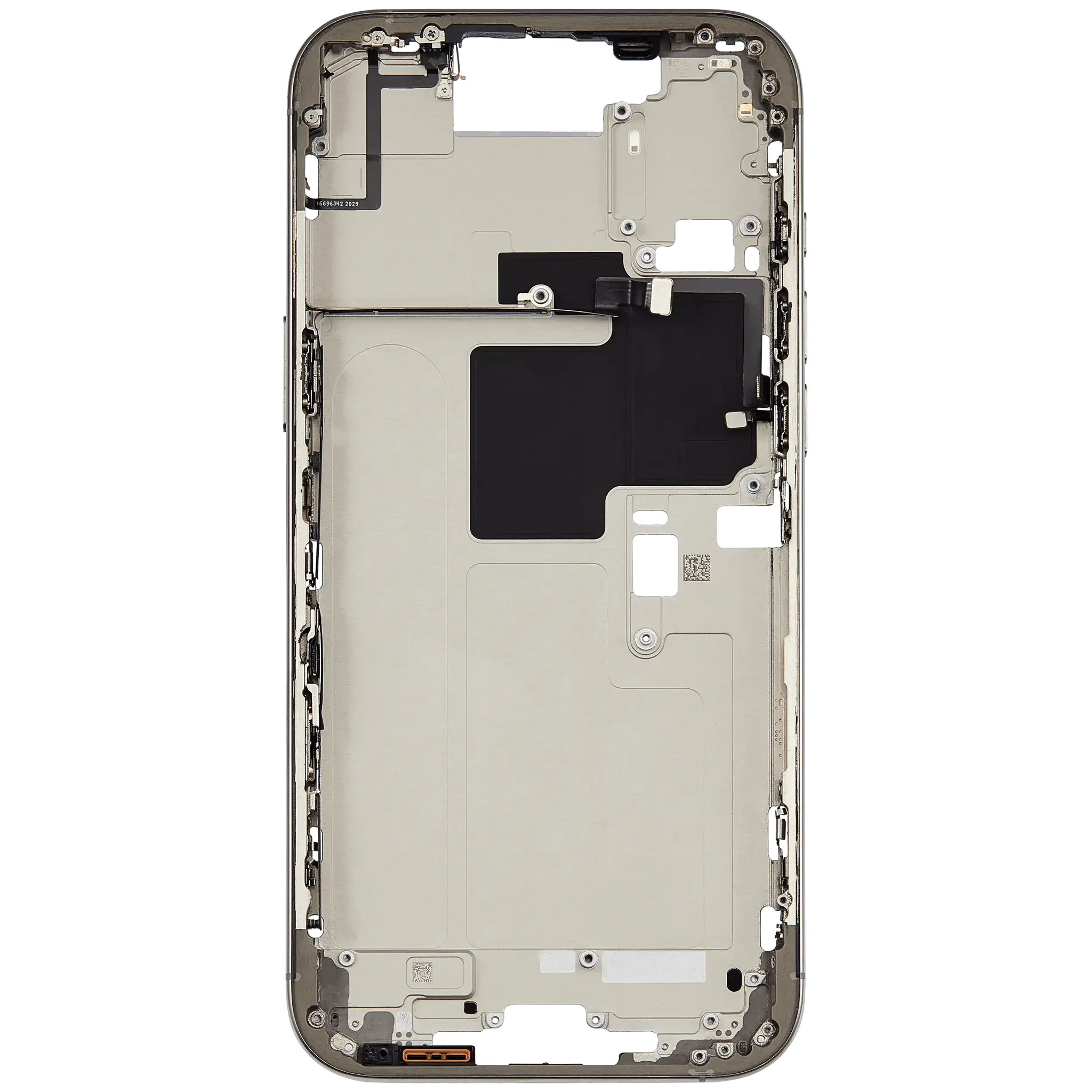 Mid-Frame Housing W/ Small Parts For iPhone 16 Pro Max (US Version) (Pull) (Natural Titanium)