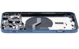 Back Housing W/ Small Parts For iPhone 12 (US Version) (Pull) (Blue)