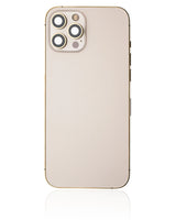 Back Housing W/ Small Parts For iPhone 12 Pro Max (EU / Global Version) (Pull) (Gold)