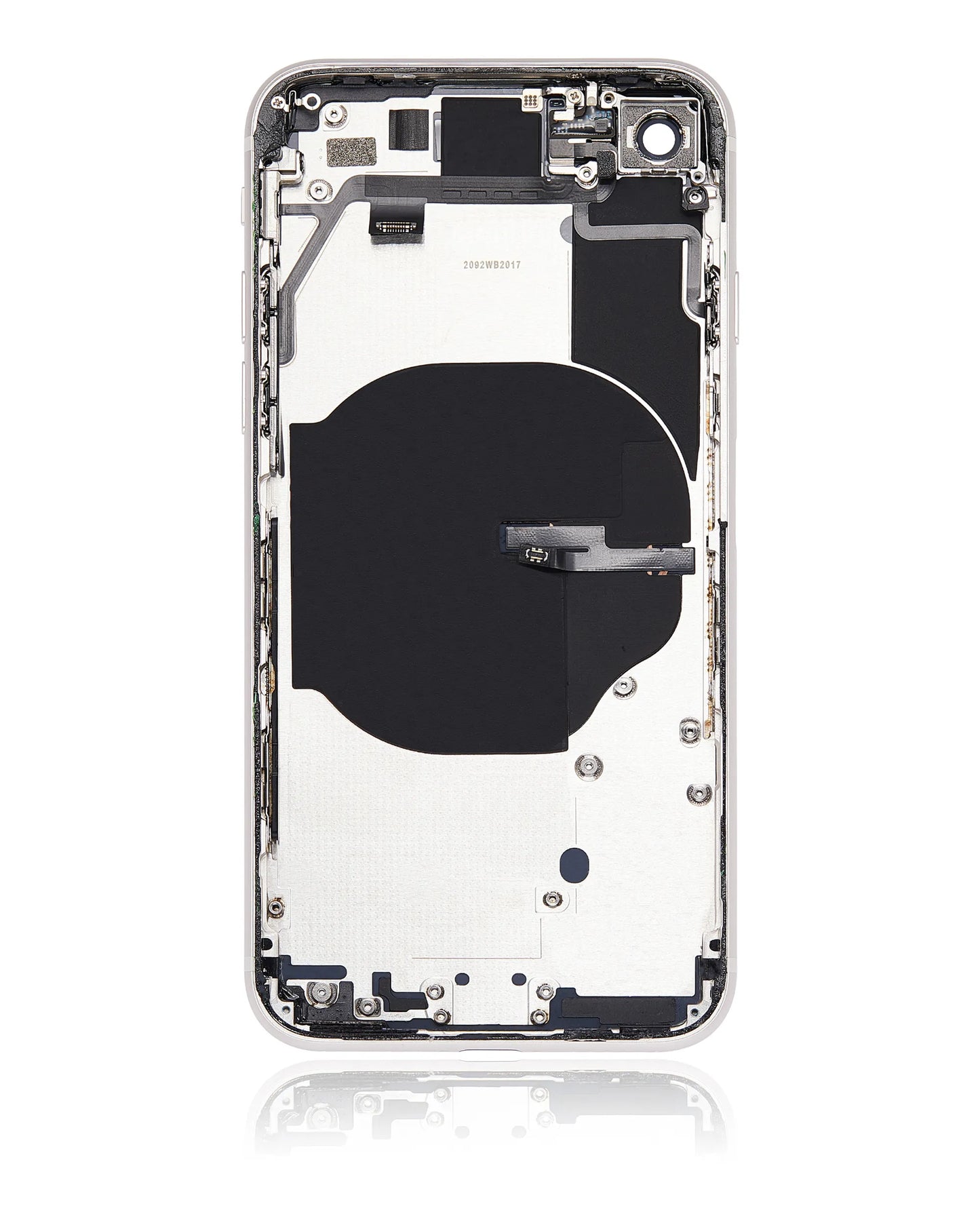 Back Housing W/ Small Components Pre-Installed For iPhone SE (2022) (Pull) (Starlight)