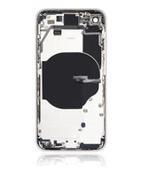 Back Housing W/ Small Components Pre-Installed For iPhone SE (2022) (Pull) (Starlight)