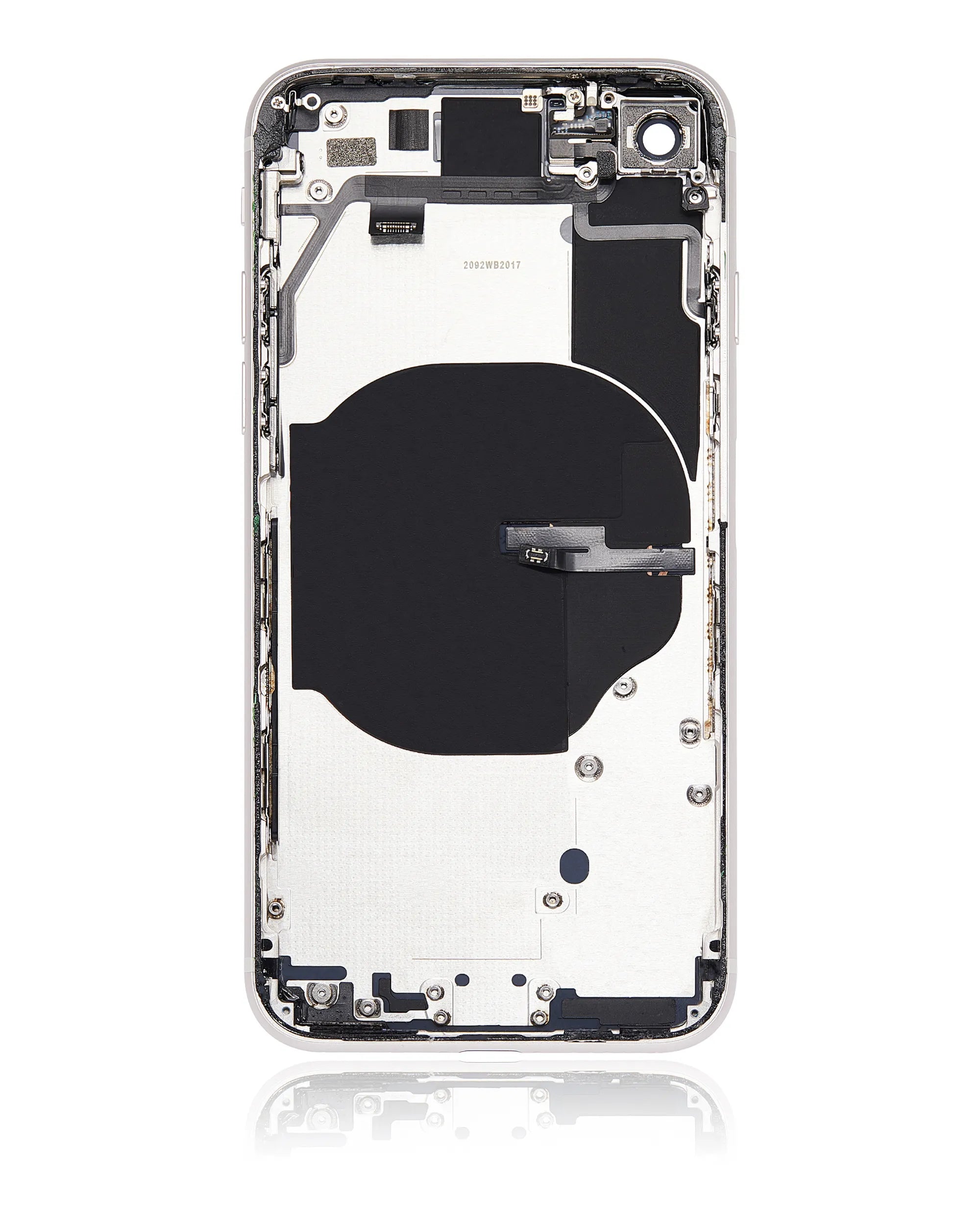 Back Housing W/ Small Components Pre-Installed For iPhone SE (2022) (Pull) (Starlight)