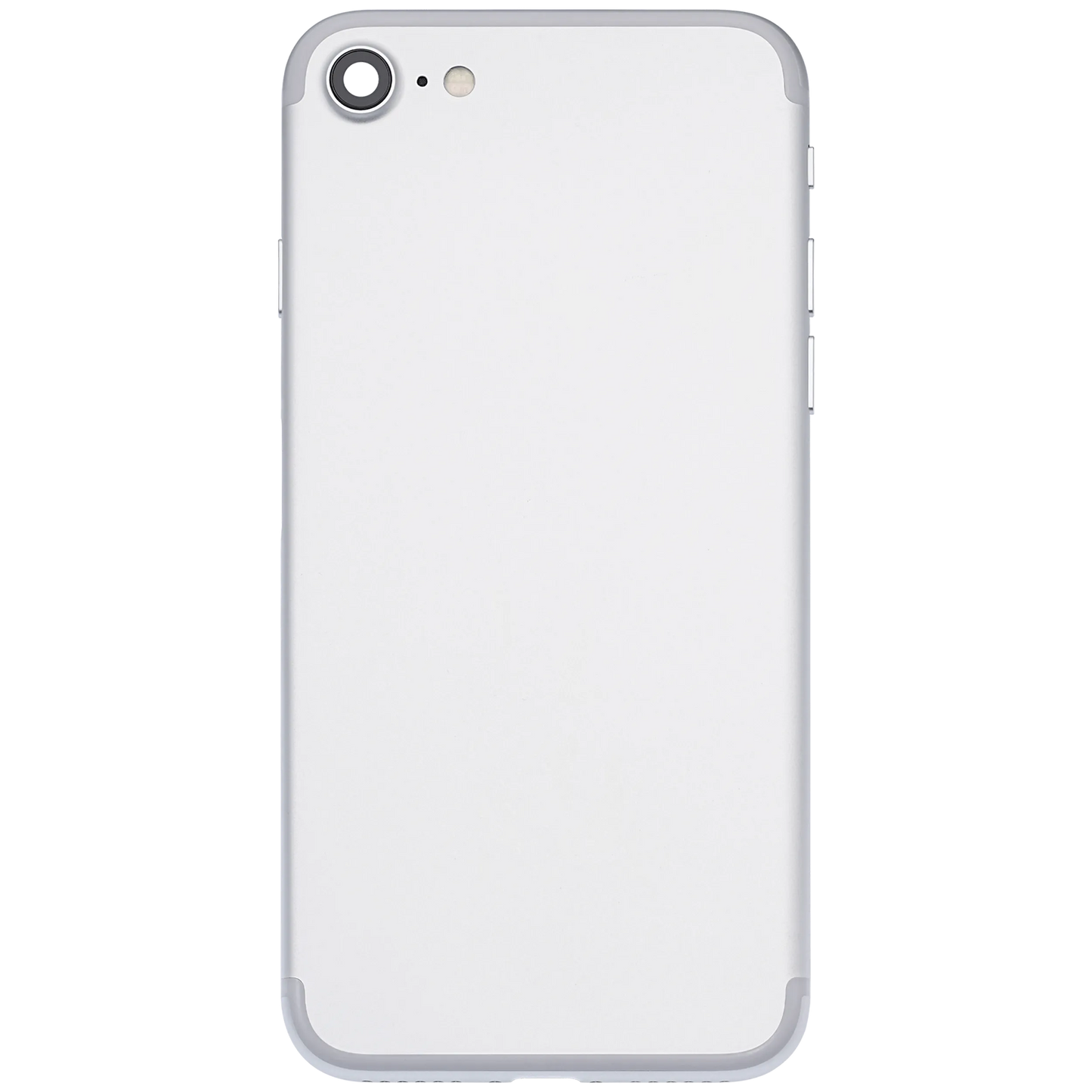 Back Housing W/ Small Components Pre-Installed For iPhone 7 (Pull) (Silver)