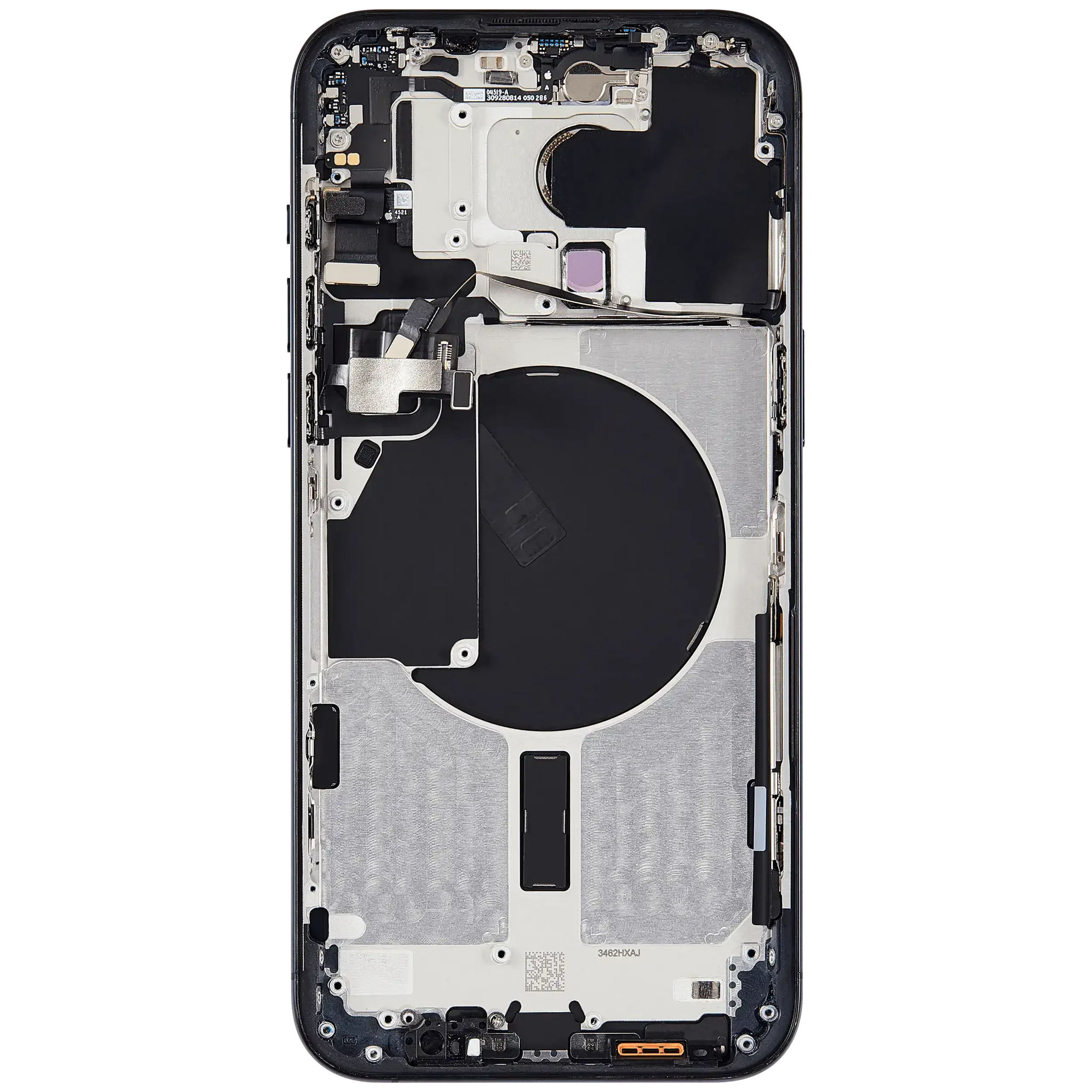 Back Housing W/ Small Parts For iPhone 15 Pro Max (US Version) (Pull) (Blue Titanium)