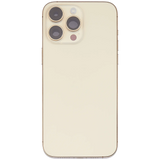 Back Housing W/ Small Parts For iPhone 14 Pro Max (US Version) (Pull) (Gold)