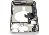 Mid-Frame Housing W/ Charging Port Flex & Small Parts For iPhone 15 Pro Max (US Version) (Pull) (White Titanium)