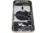 Back Housing W/ Charging Port Flex & Small Parts For iPhone 12 Pro Max (US Version) (Used OEM) (Pull) (Gold)