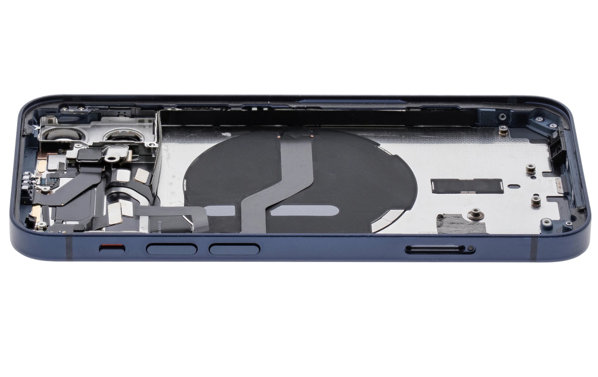 Back Housing W/ Small Parts For iPhone 12 Mini (US Version) (Pull) (Blue)