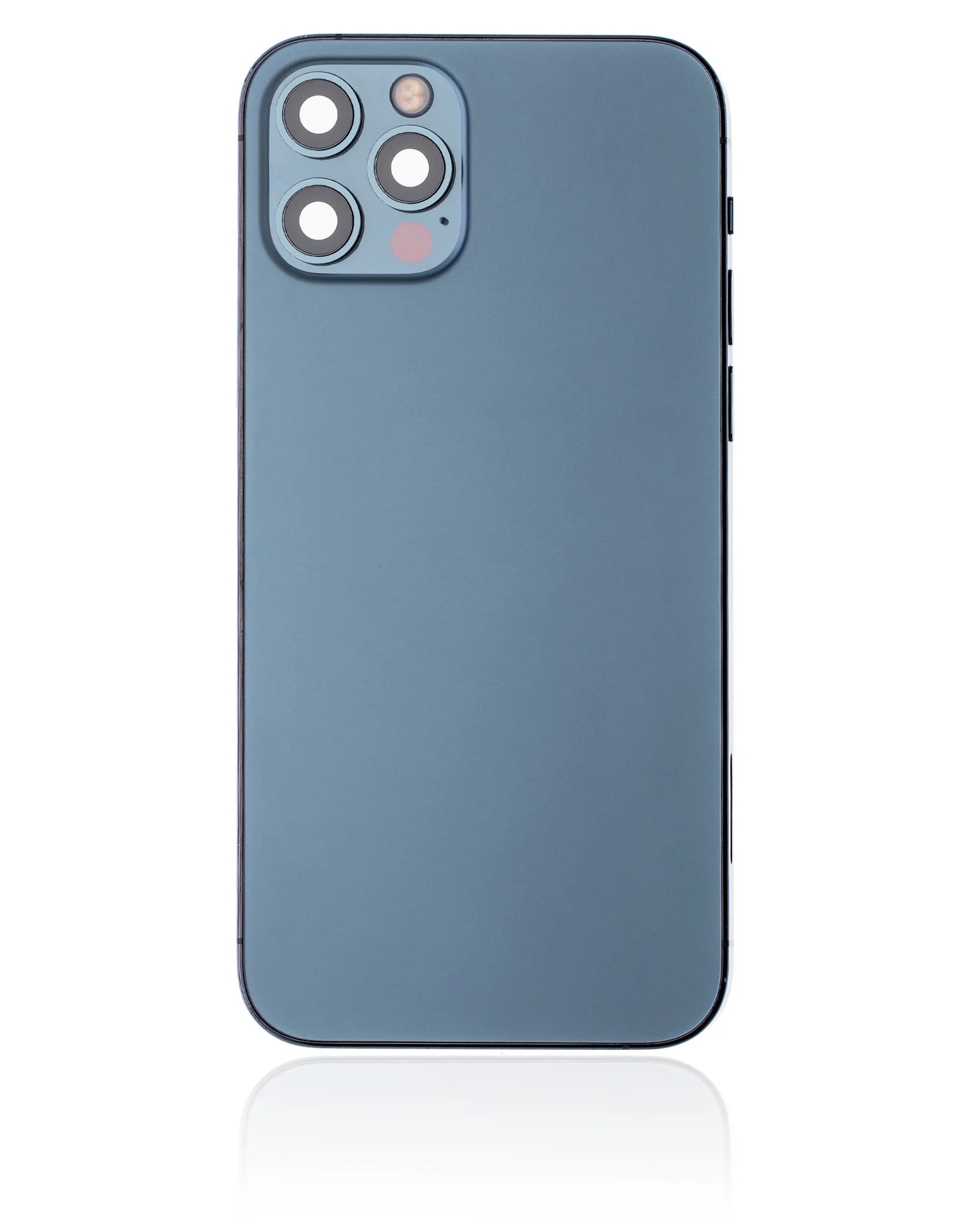 Back Housing W/ Small Parts For iPhone 12 Pro (EU / Global Version) (Pull) (Pacific Blue)
