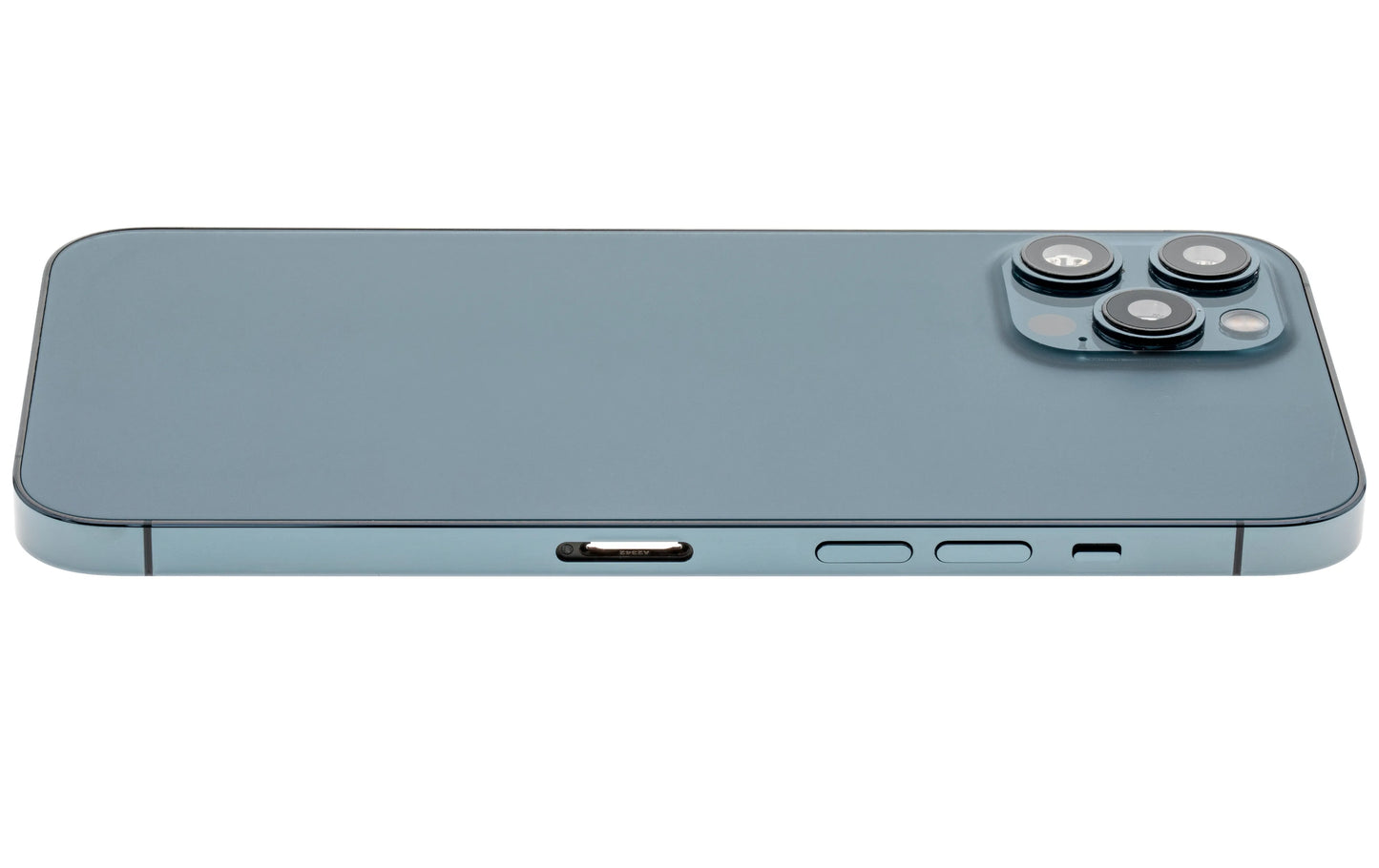 Back Housing W/ Small Parts For iPhone 12 Pro Max (US Version) (Pull) (Pacific Blue)