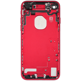Back Housing W/ Small Components Pre-Installed For iPhone 7 (Pull) (Red)