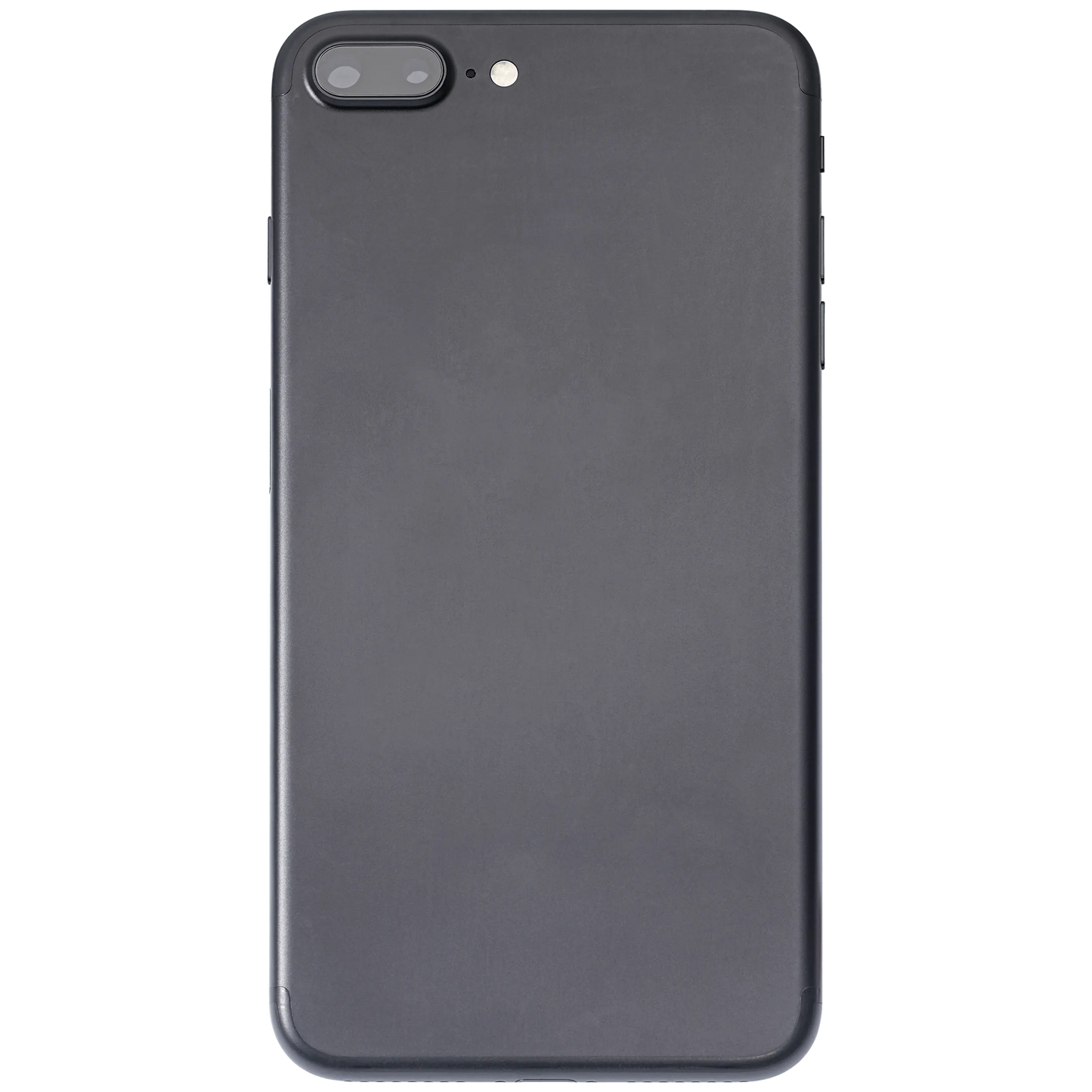 Back Housing W/ Small Components Pre-Installed For iPhone 7 Plus (Pull) (Matte Black)