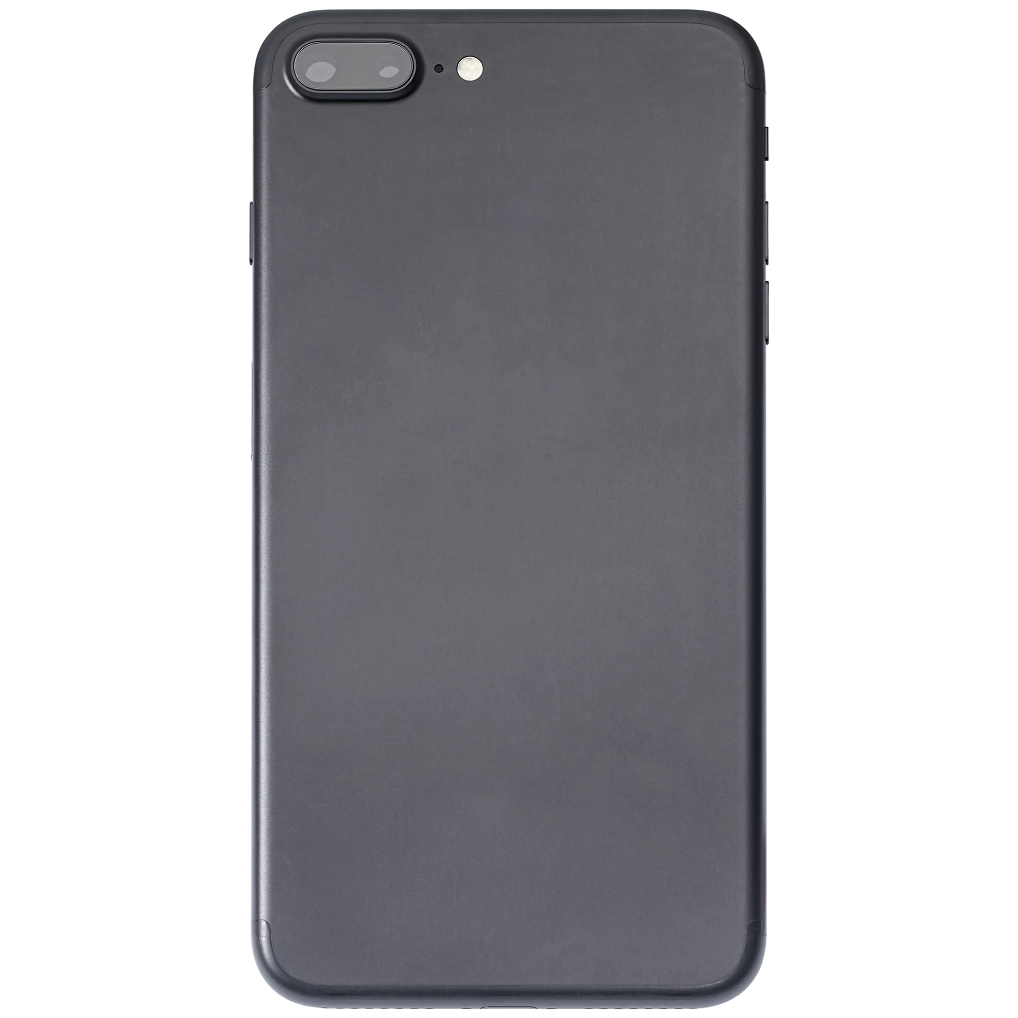 Back Housing W/ Small Components Pre-Installed For iPhone 7 Plus (Pull) (Matte Black)