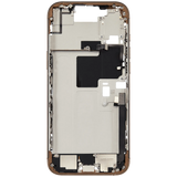 Mid-Frame Housing W/ Charging Port Flex & Small Parts For iPhone 16 Pro Max (EU / Global Version) (Pull) (Desert Titanium)