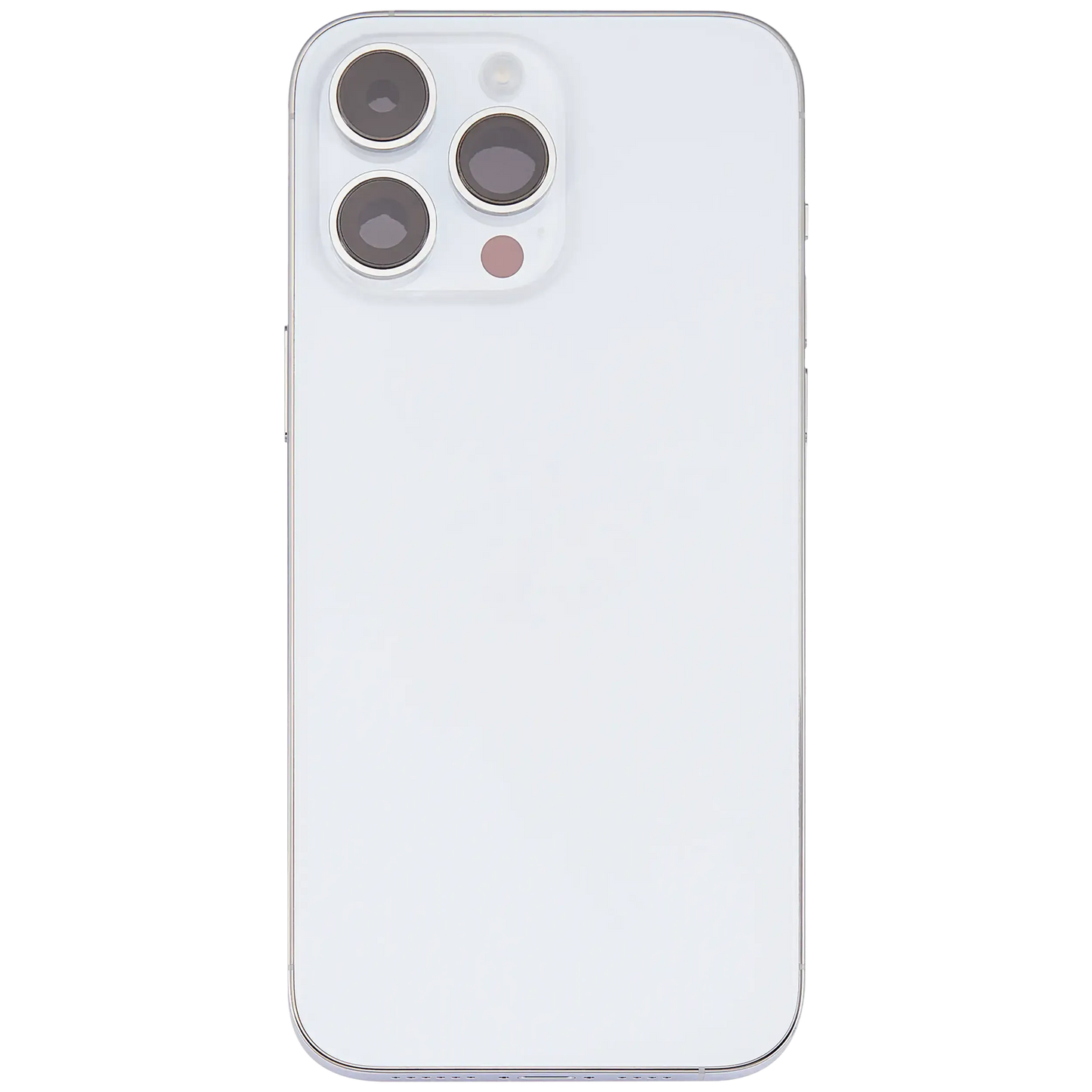 Back Housing W/ Small Parts For iPhone 14 Pro Max (US Version) (Pull) (Silver)