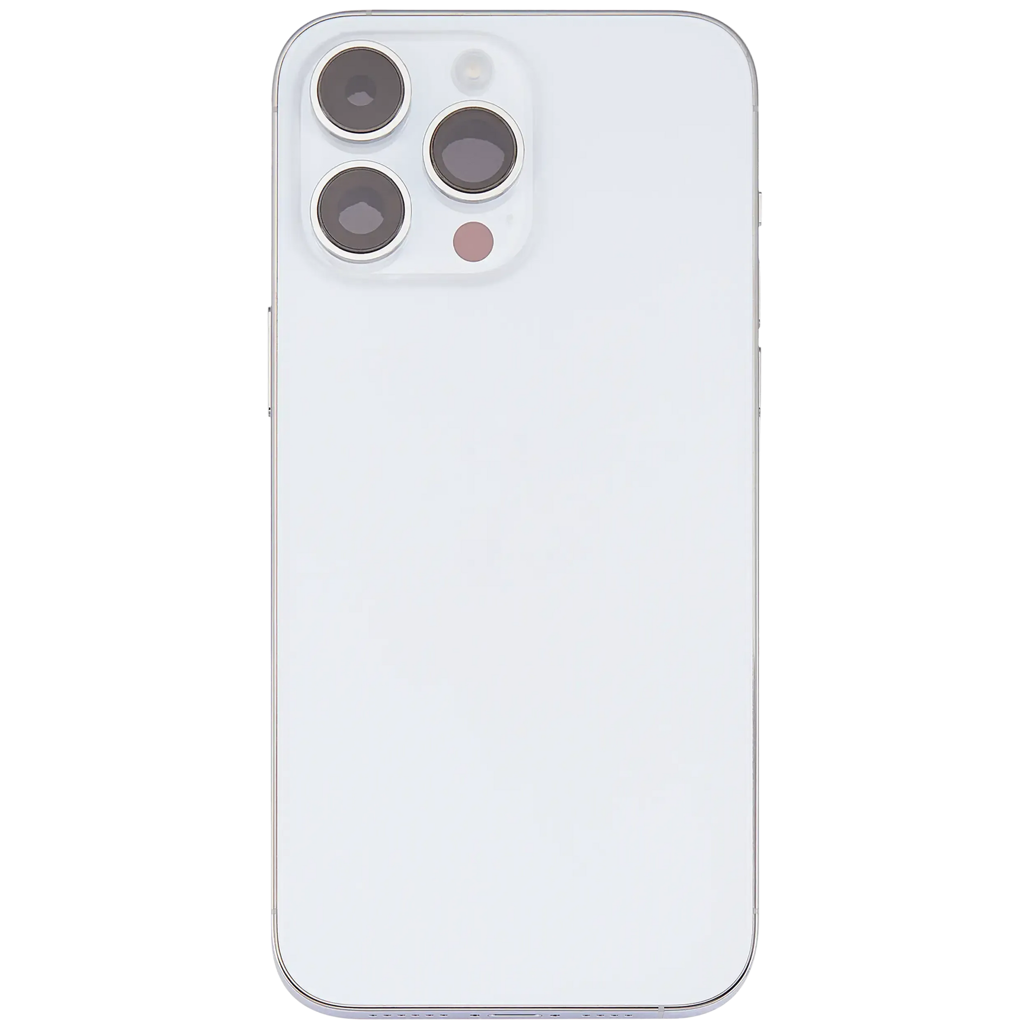 Back Housing W/ Small Parts For iPhone 14 Pro Max (US Version) (Pull) (Silver)