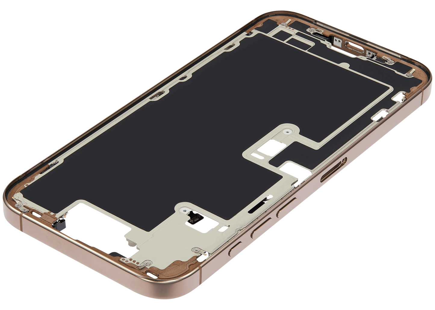 Mid-Frame Housing W/ Small Parts For iPhone 16 Pro Max (EU / Global Version) (Pull) (Desert Titanium)