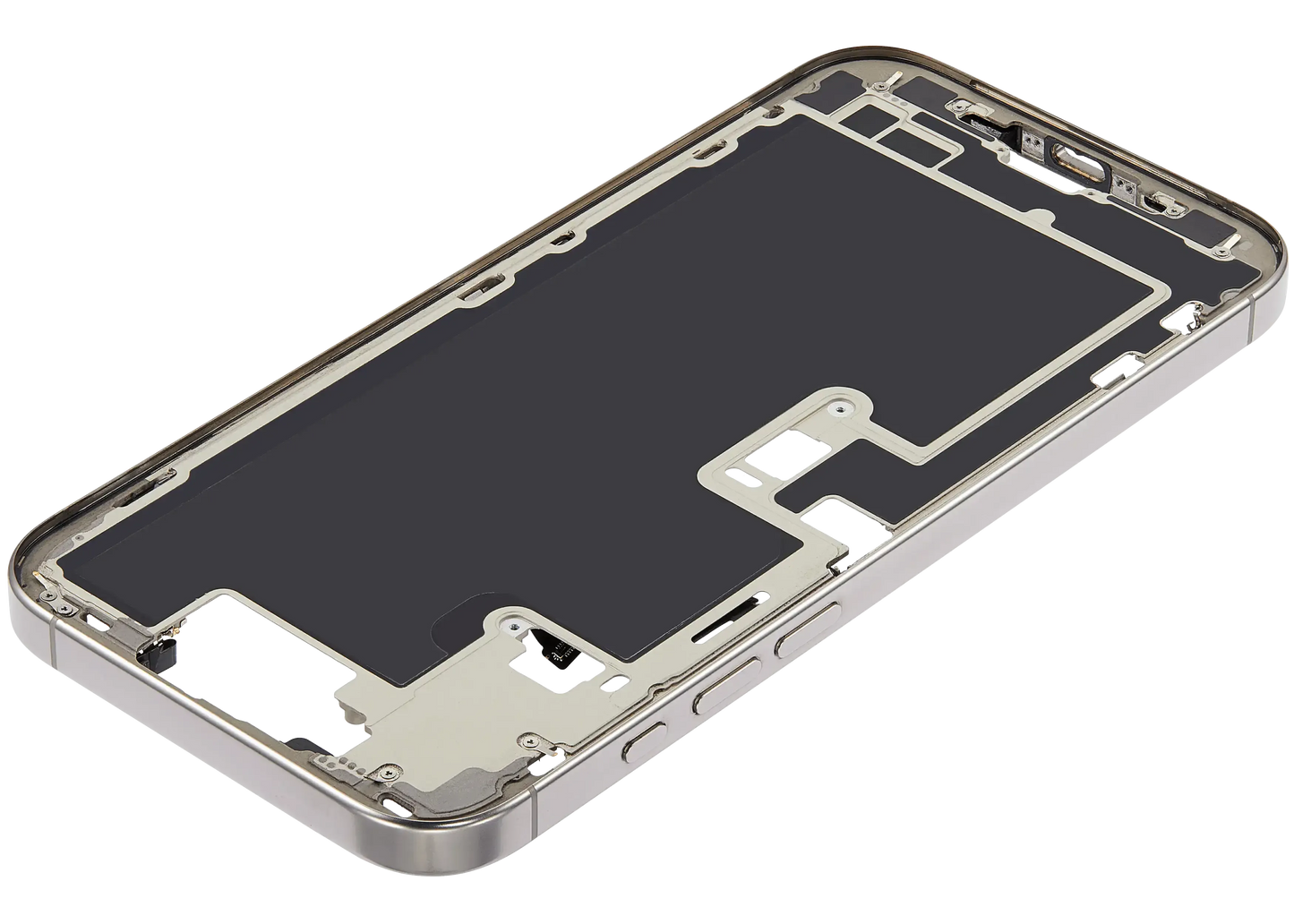 Mid-Frame Housing W/ Small Parts For iPhone 16 Pro Max (US Version) (Pull) (Natural Titanium)