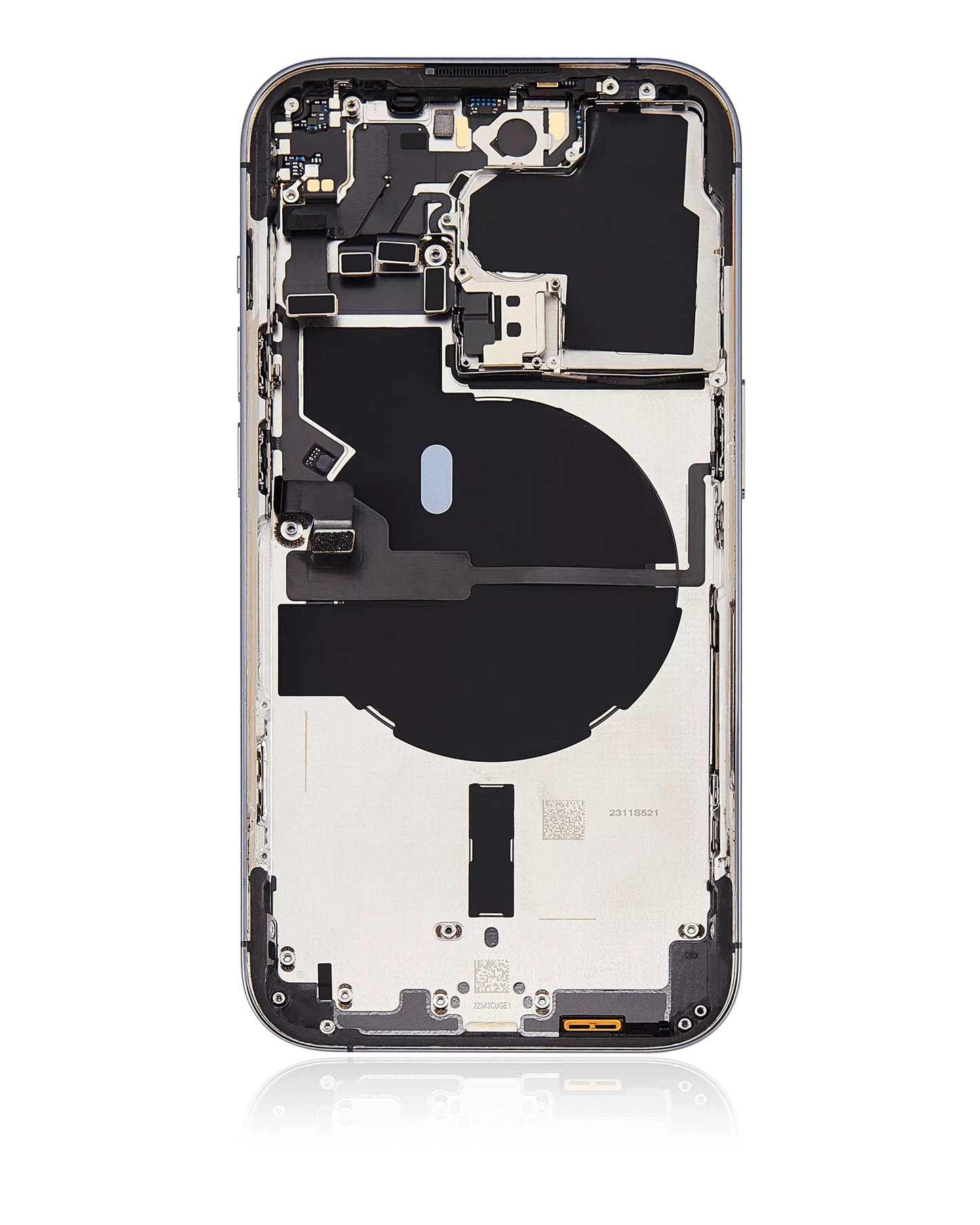 Back Housing W/ Small Parts For iPhone 14 Pro (US Version) (Pull) (Deep Purple)