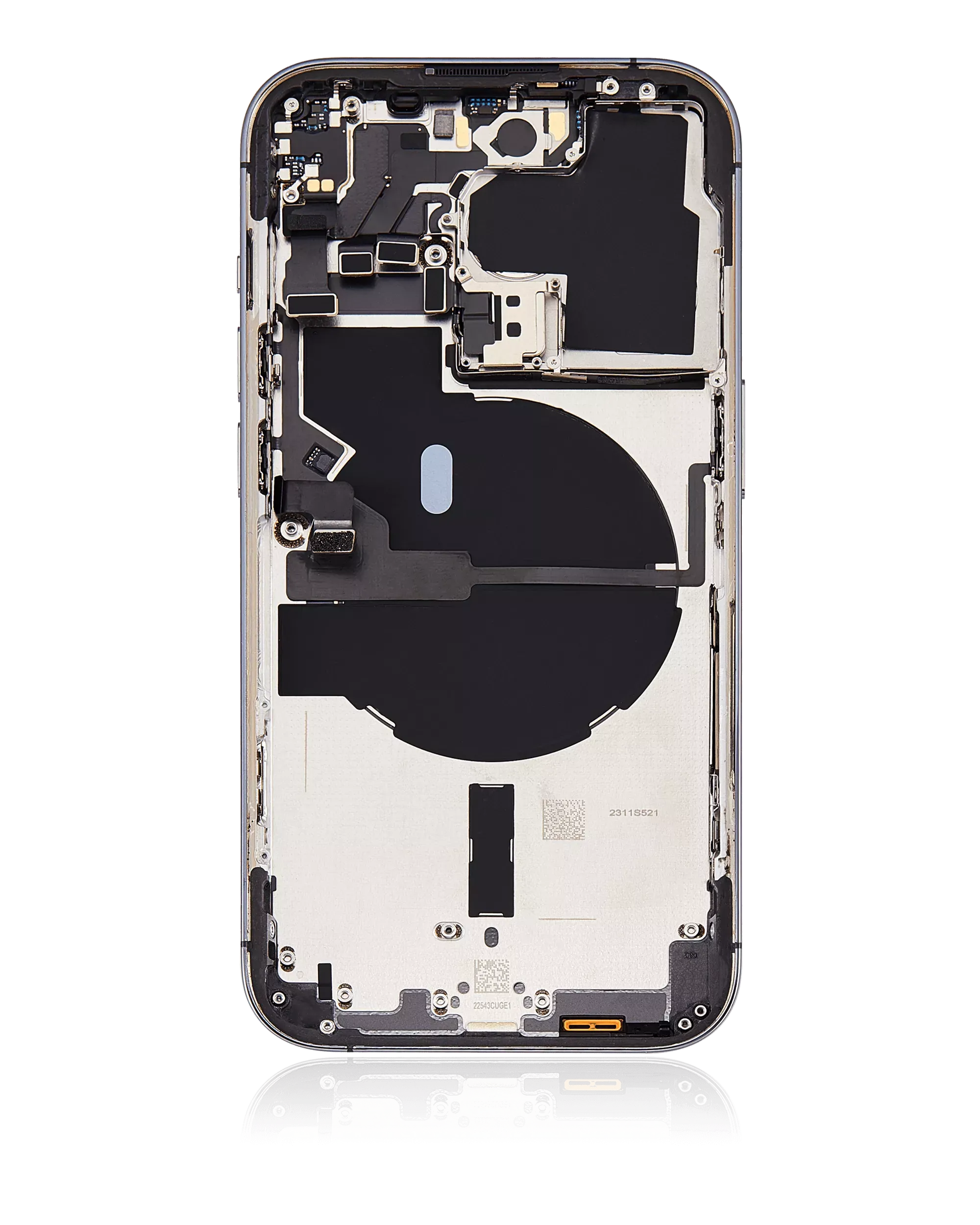 Back Housing W/ Small Parts For iPhone 14 Pro (US Version) (Pull) (Deep Purple)