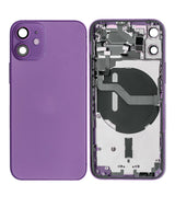 Back Housing W/ Small Parts For iPhone 12 Mini (EU / Global Version) (Pull) (Purple)