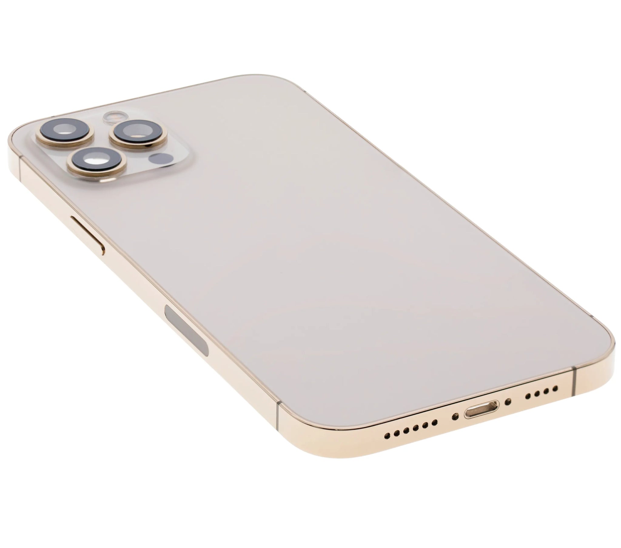 Back Housing W/ Small Parts For iPhone 12 Pro Max (US Version) (Pull) (Gold)