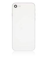 Back Housing W/ Small Components Pre-Installed For iPhone SE (2022) (Pull) (Starlight)