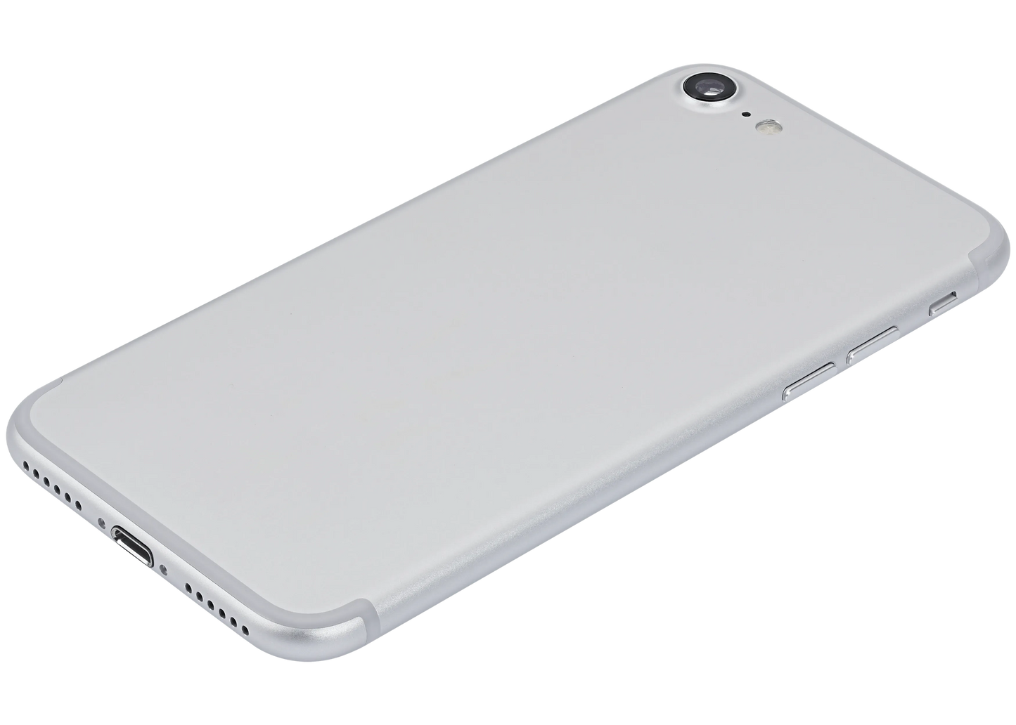 Back Housing W/ Small Components Pre-Installed For iPhone 7 (Pull) (Silver)