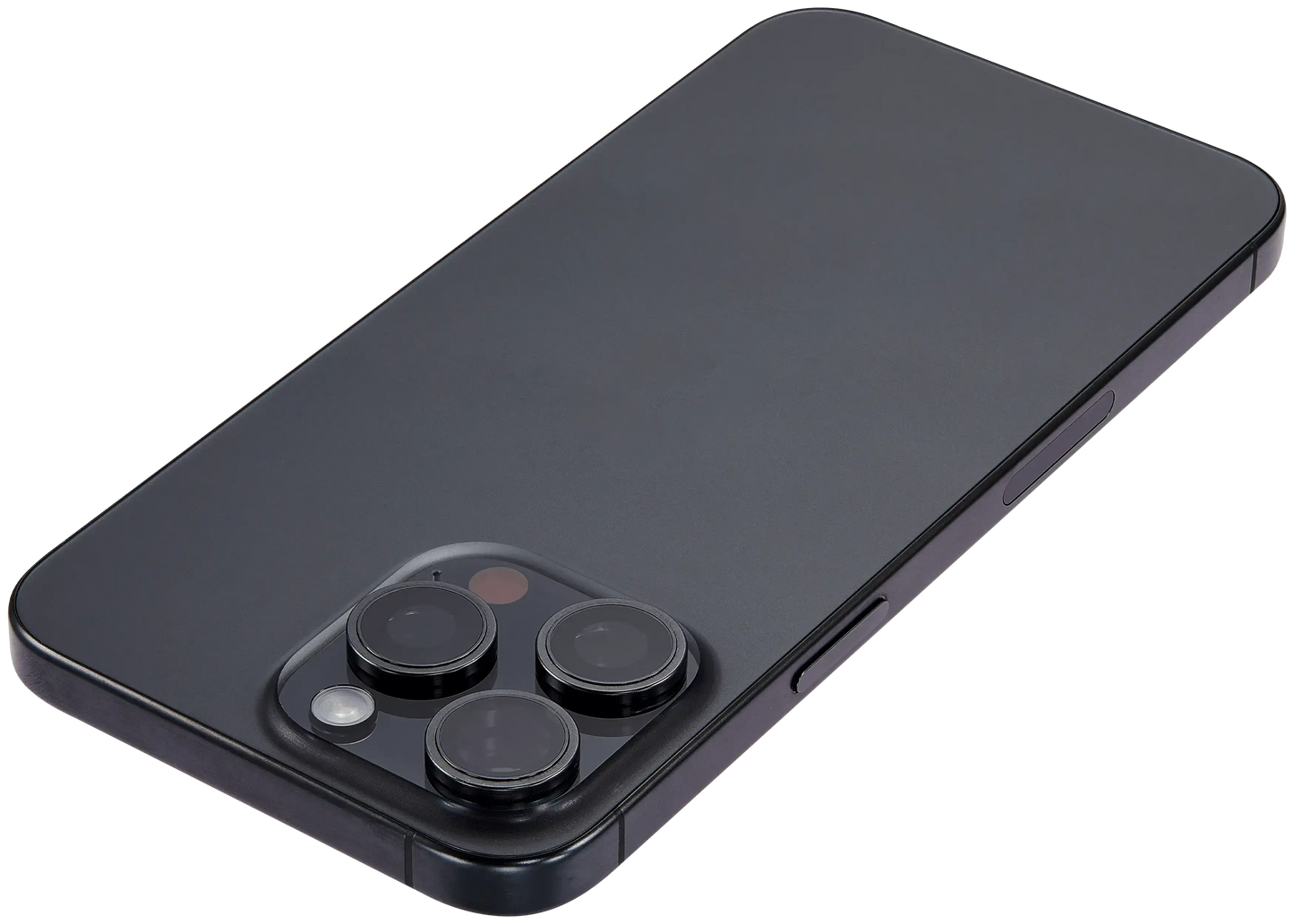 Back Housing W/ Small Parts For iPhone 15 Pro Max (US Version) (Pull) (Black Titanium)
