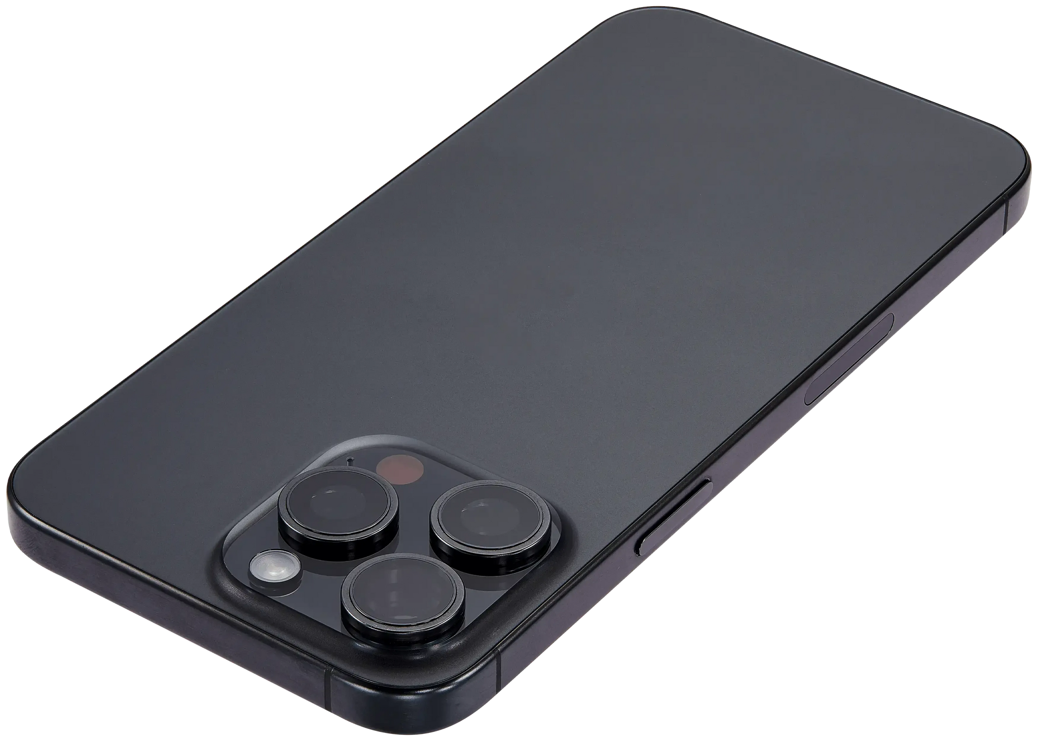 Back Housing W/ Small Parts For iPhone 15 Pro Max (US Version) (Pull) (Black Titanium)