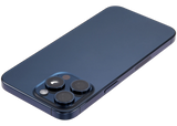 Back Housing W/ Small Parts For iPhone 15 Pro Max (US Version) (Pull) (Blue Titanium)