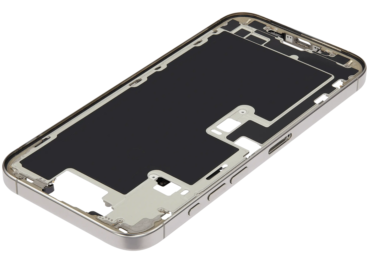 Mid-Frame Housing W/ Small Parts For iPhone 16 Pro Max (EU / Global Version) (Pull) (Natural Titanium)