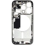Mid-Frame Housing W/ Small Parts For iPhone 15 Pro (EU / Global Version) (Pull) (Black Titanium)