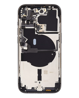 Back Housing W/ Small Parts For iPhone 14 Pro (US Version) (Pull) (Space Black)