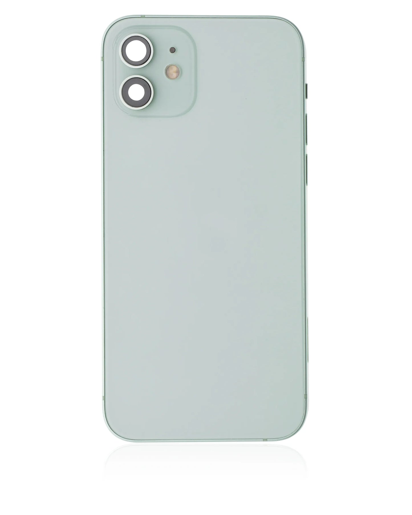 Back Housing W/ Small Parts For iPhone 12 (US Version) (Pull) (Green)