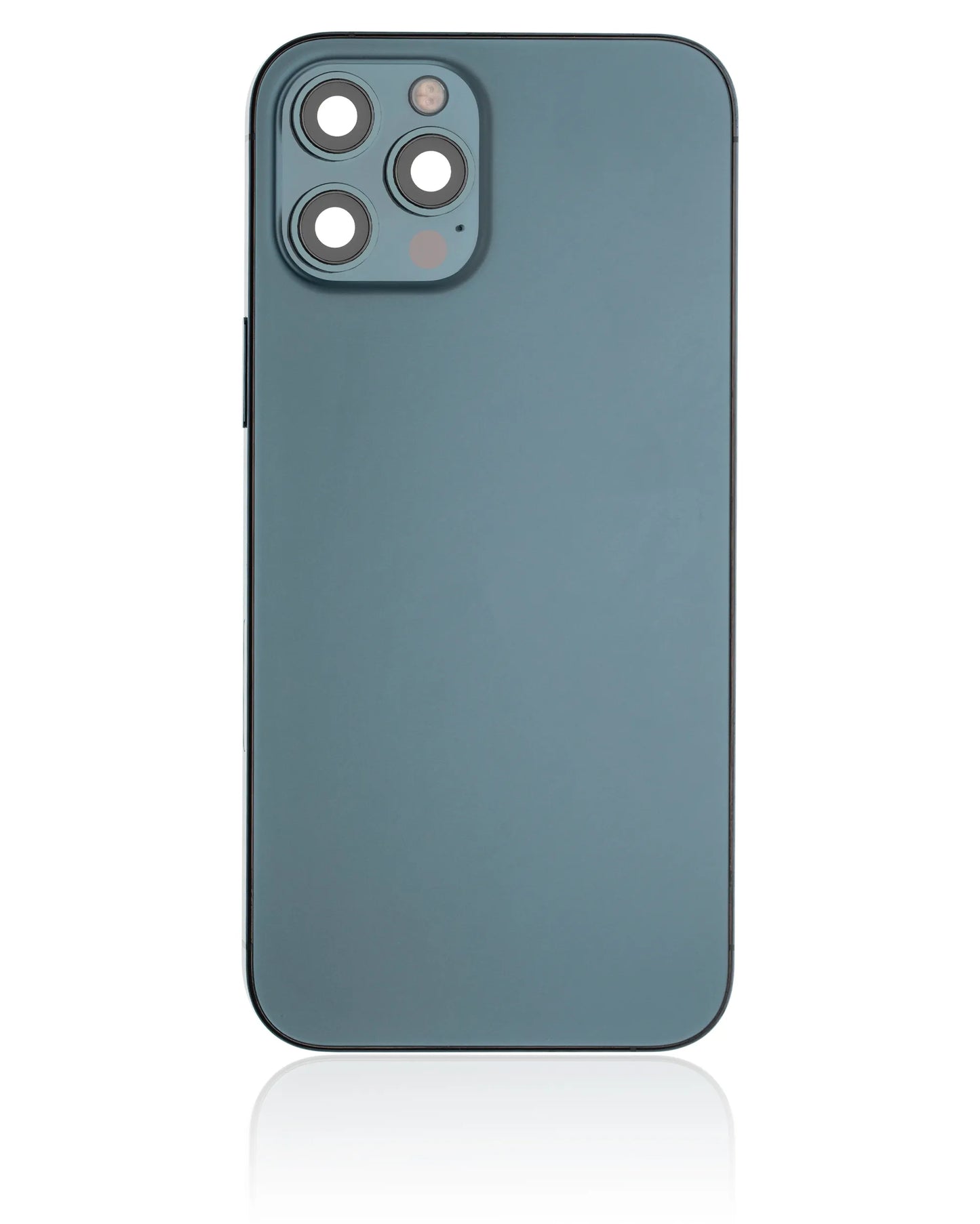 Back Housing W/ Small Parts For iPhone 12 Pro Max (US Version) (Pull) (Pacific Blue)