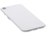 Back Housing W/ Small Components Pre-Installed For iPhone SE (2020) (Used OEM) (Pull) (White)
