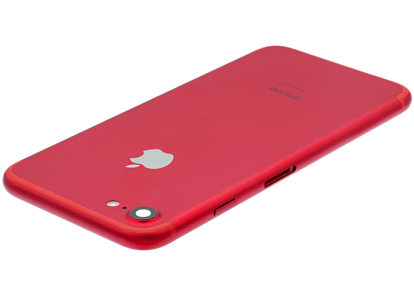 Back Housing W/ Small Components Pre-Installed For iPhone 7 (Pull) (Red)