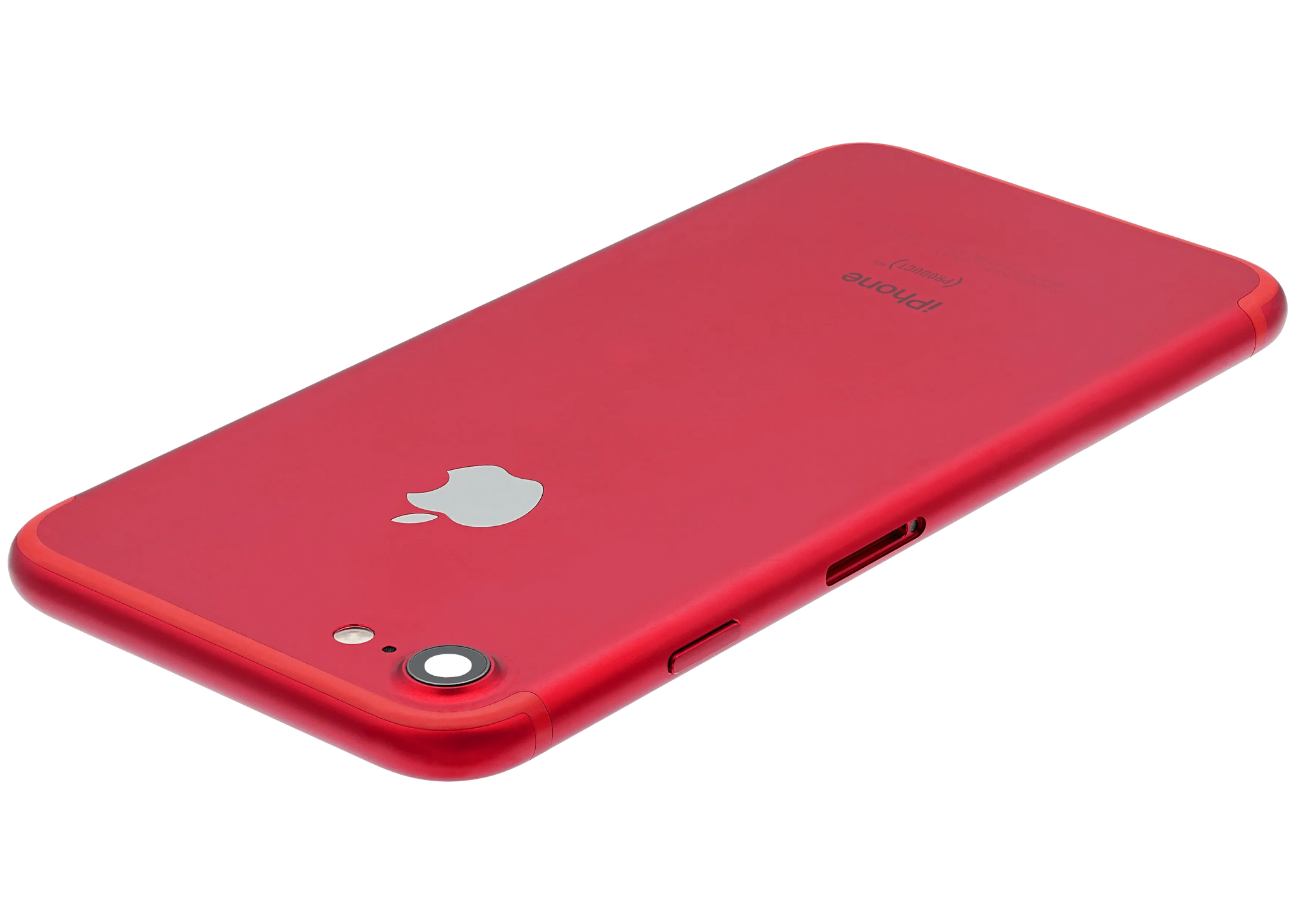 Back Housing W/ Small Components Pre-Installed For iPhone 7 (Pull) (Red)