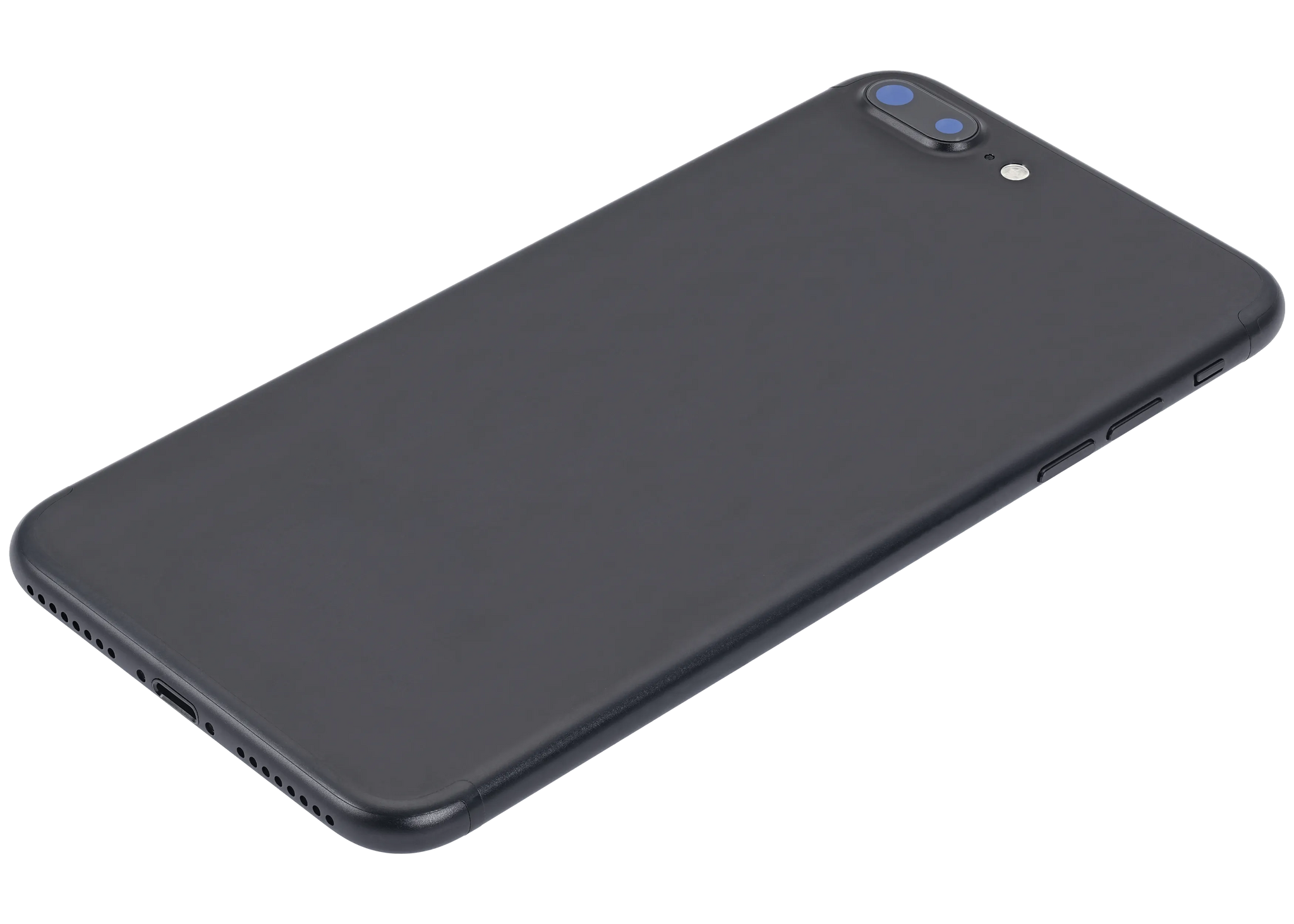 Back Housing W/ Small Components Pre-Installed For iPhone 7 Plus (Pull) (Matte Black)