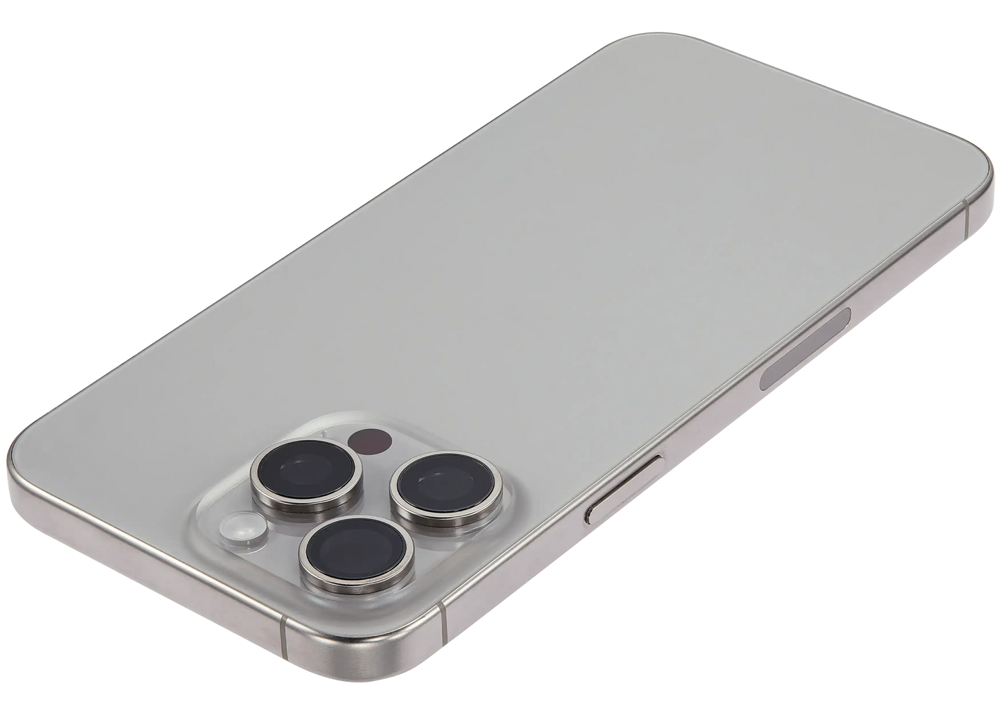 Back Housing W/ Small Parts For iPhone 15 Pro Max (US Version) (Pull) (Natural Titanium)