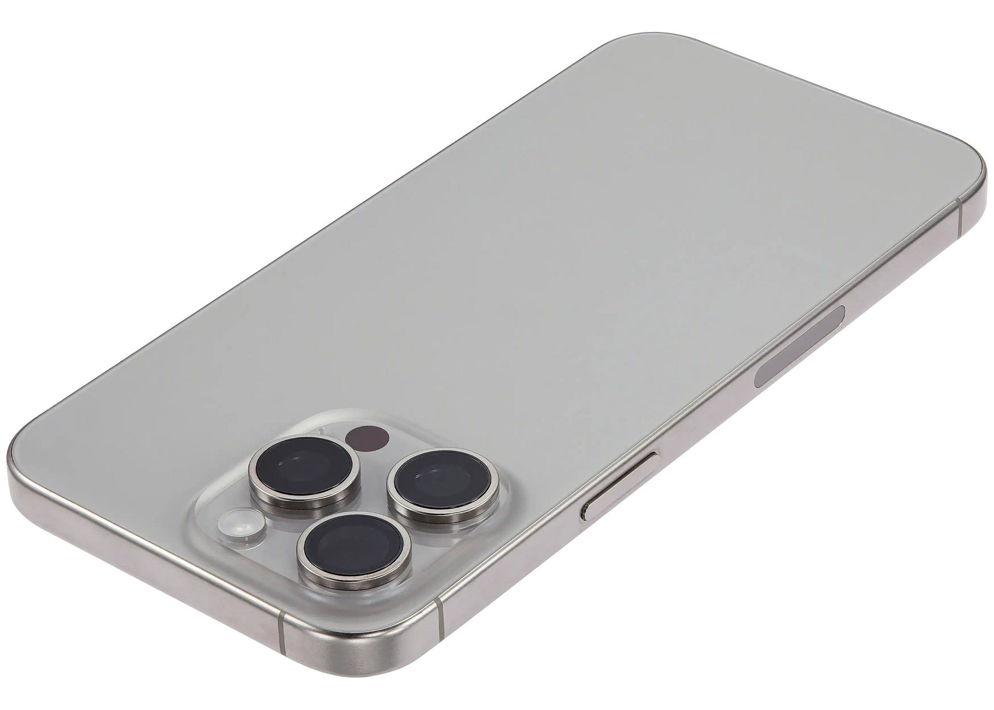 Back Housing W/ Small Parts For iPhone 15 Pro Max (US Version) (Pull) (Natural Titanium)