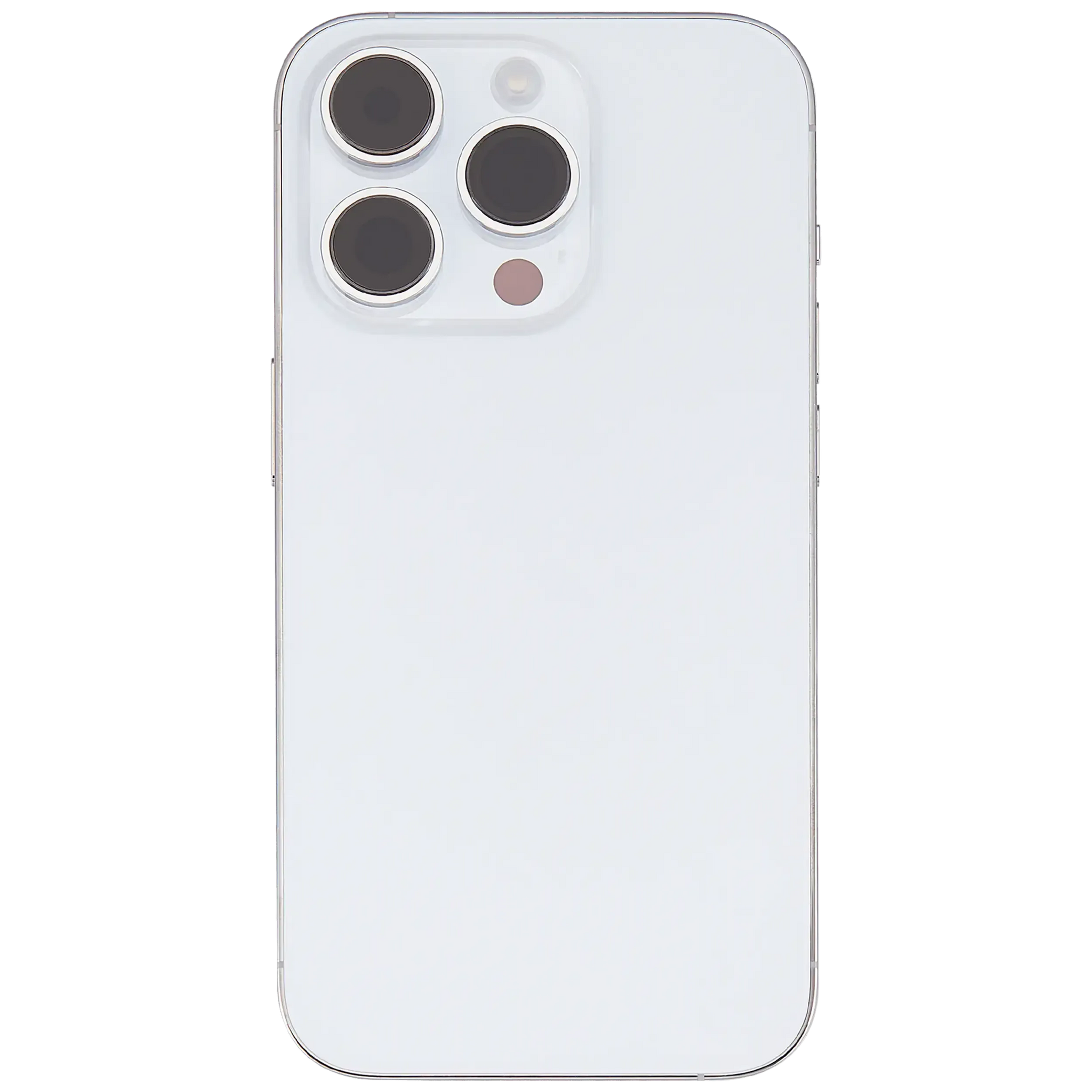 Back Housing W/ Small Parts For iPhone 14 Pro (US Version) (Pull) (Silver)
