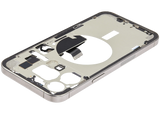 Mid-Frame Housing W/ Charging Port Flex & Small Parts For iPhone 15 Pro Max (Pull) (Natural Titanium)