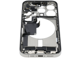 Mid-Frame Housing W/ Charging Port Flex & Small Parts For iPhone 15 Pro (US Version) (Pull) (White Titanium)