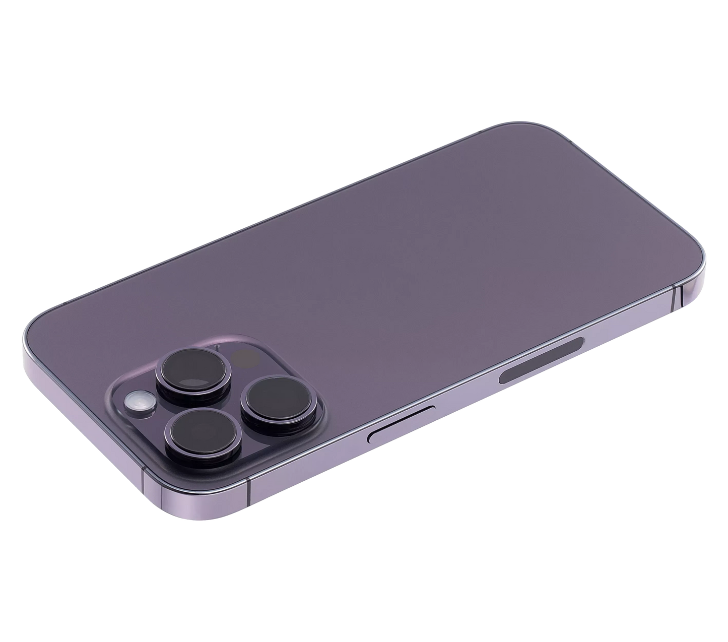 Back Housing W/ Small Parts For iPhone 14 Pro (US Version) (Pull) (Deep Purple)
