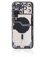 Back Housing W/ Small Parts For iPhone 12 Pro Max (US Version) (Pull) (Silver)